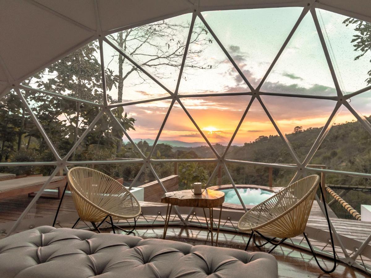 Nazca Glamping Otel Villamaría Dış mekan fotoğraf