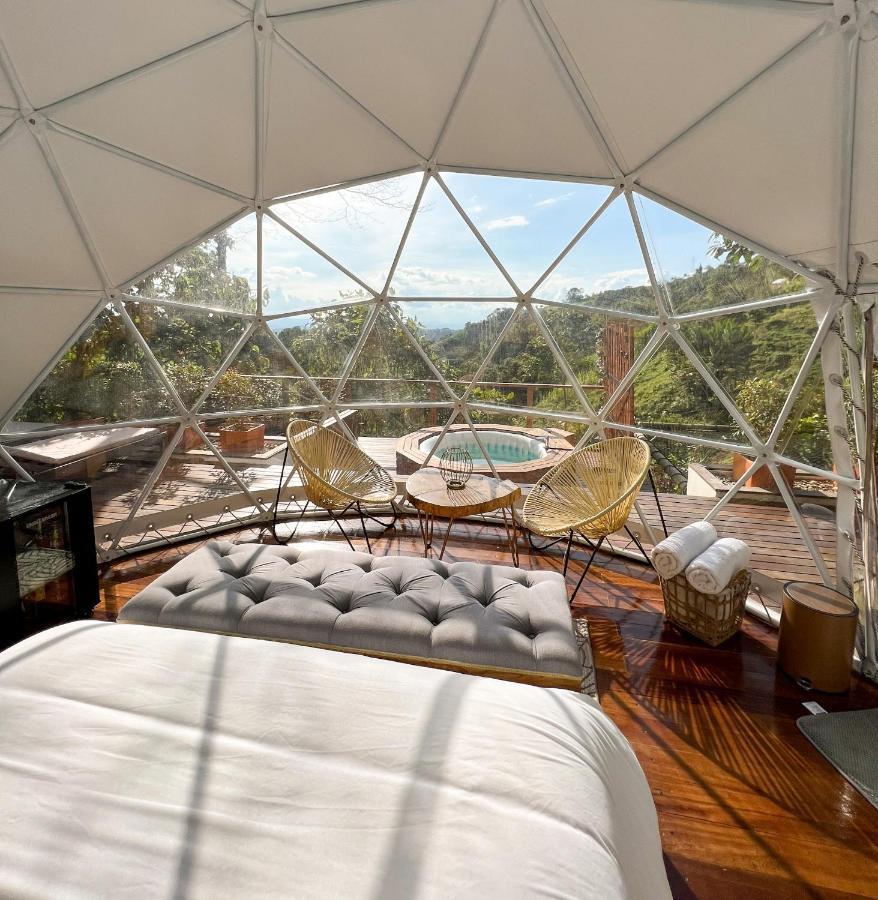 Nazca Glamping Otel Villamaría Dış mekan fotoğraf