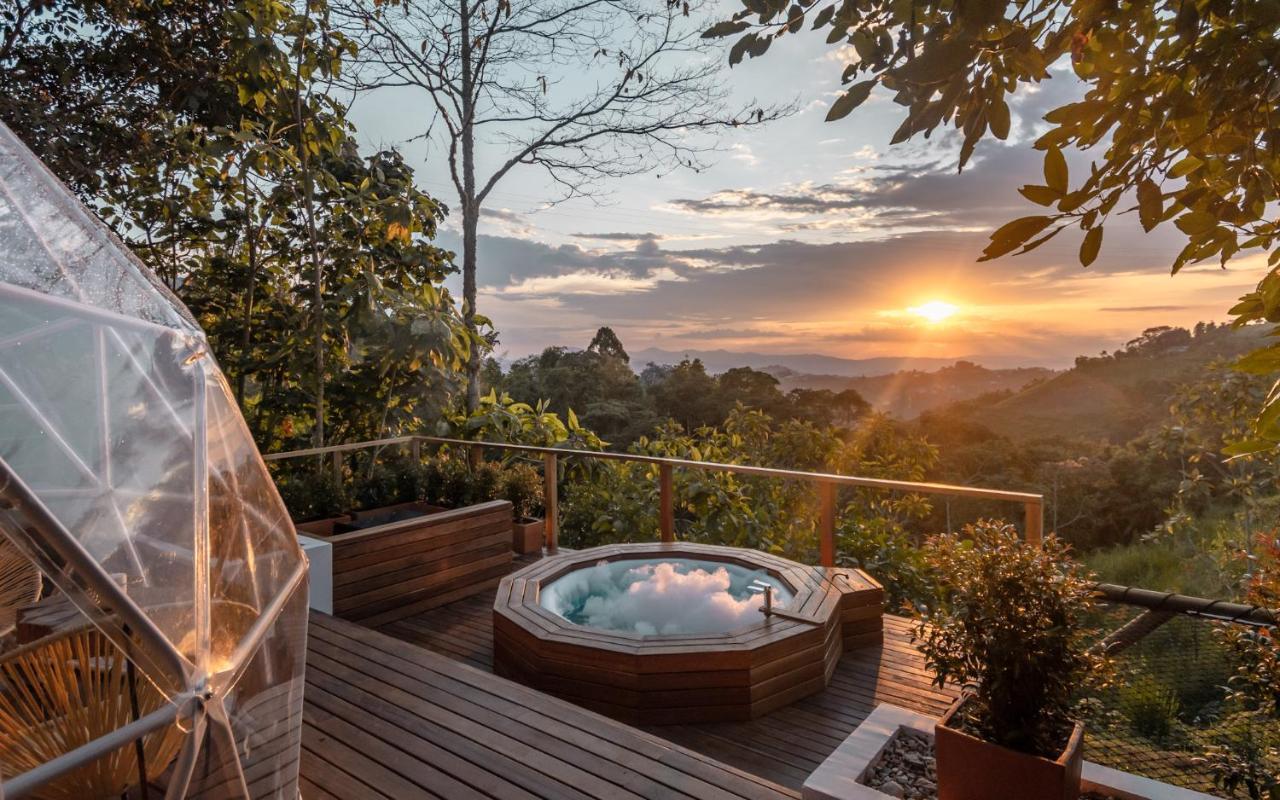 Nazca Glamping Otel Villamaría Dış mekan fotoğraf