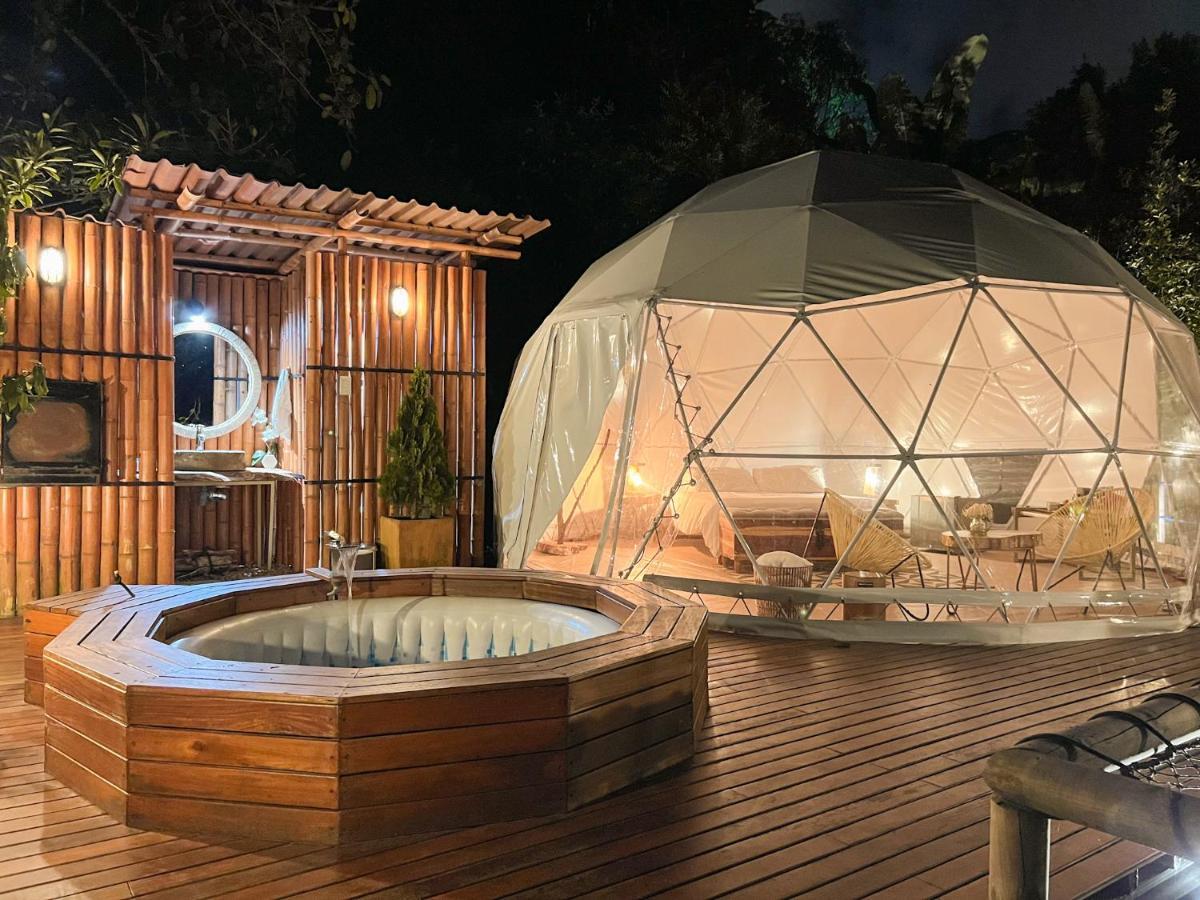 Nazca Glamping Otel Villamaría Dış mekan fotoğraf